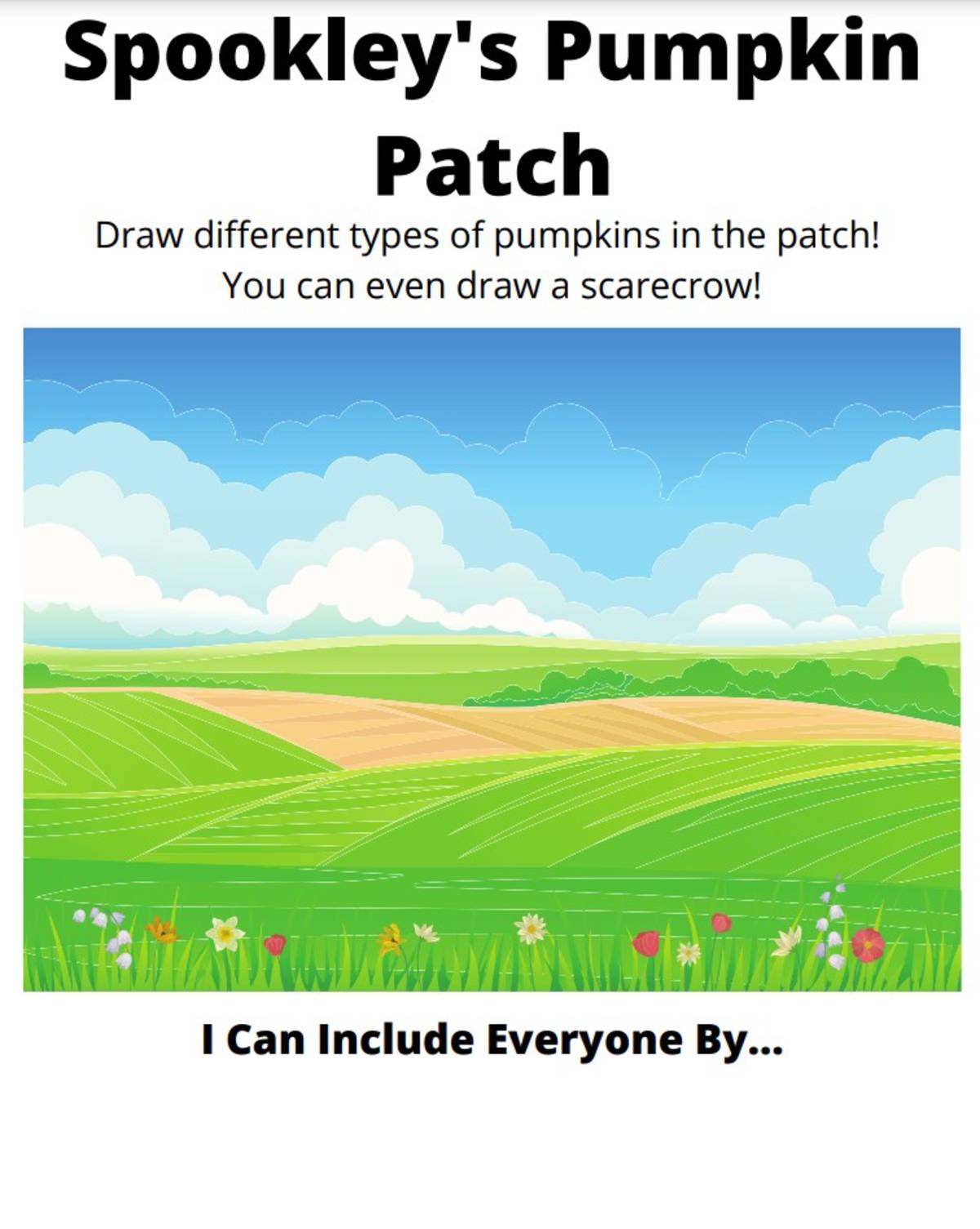 An educational teaching resource from Jennifer Moyer Taylor entitled Spookley The Square Pumpkin Activity Sheets downloadable at Teach Simple.