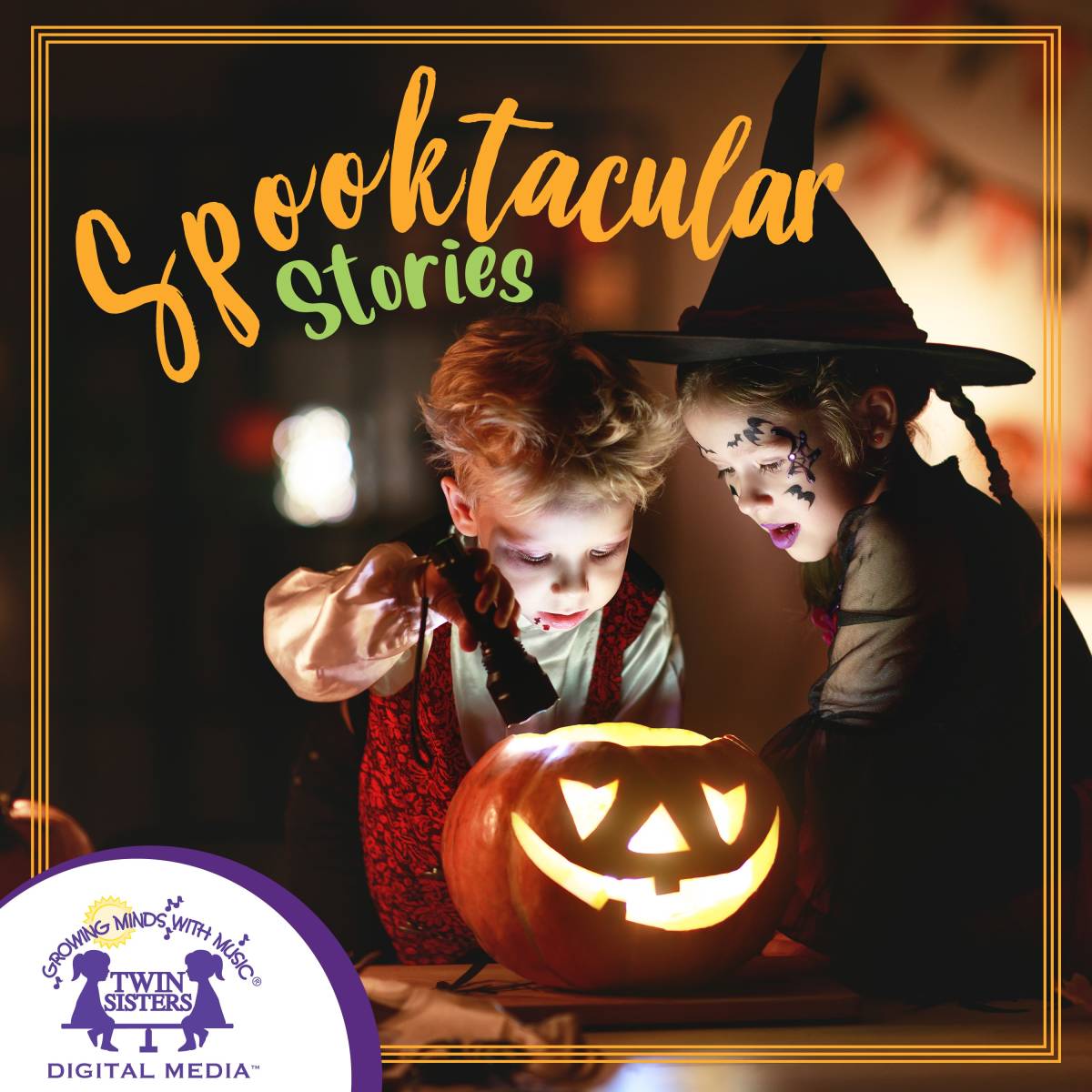 An educational teaching resource from Twin Sisters Digital Media entitled Spooktacular Stories Audio Book downloadable at Teach Simple.