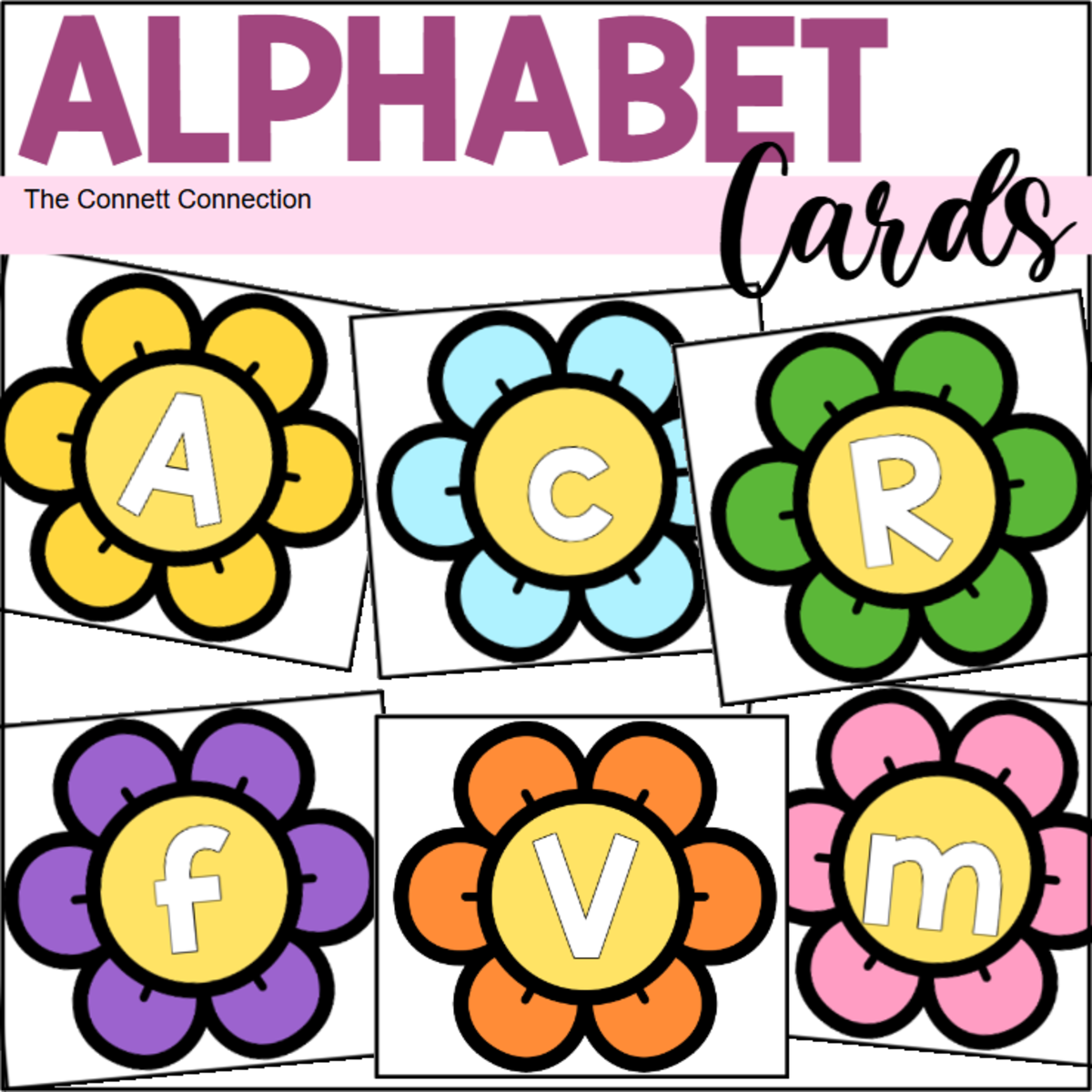 An educational teaching resource from The Connett Connection entitled Spring Alphabet Cards downloadable at Teach Simple.