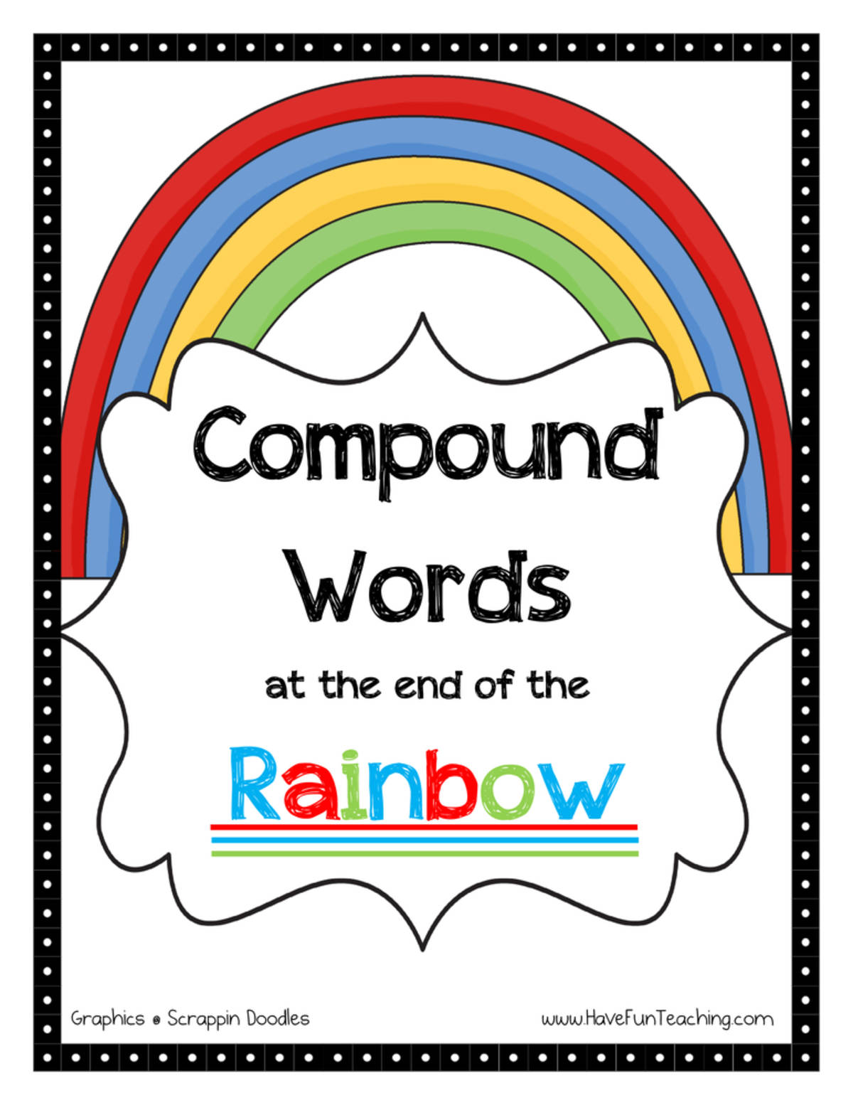 An educational teaching resource from Have Fun Teaching entitled St. Patrick's Day Compound Words Activity downloadable at Teach Simple.