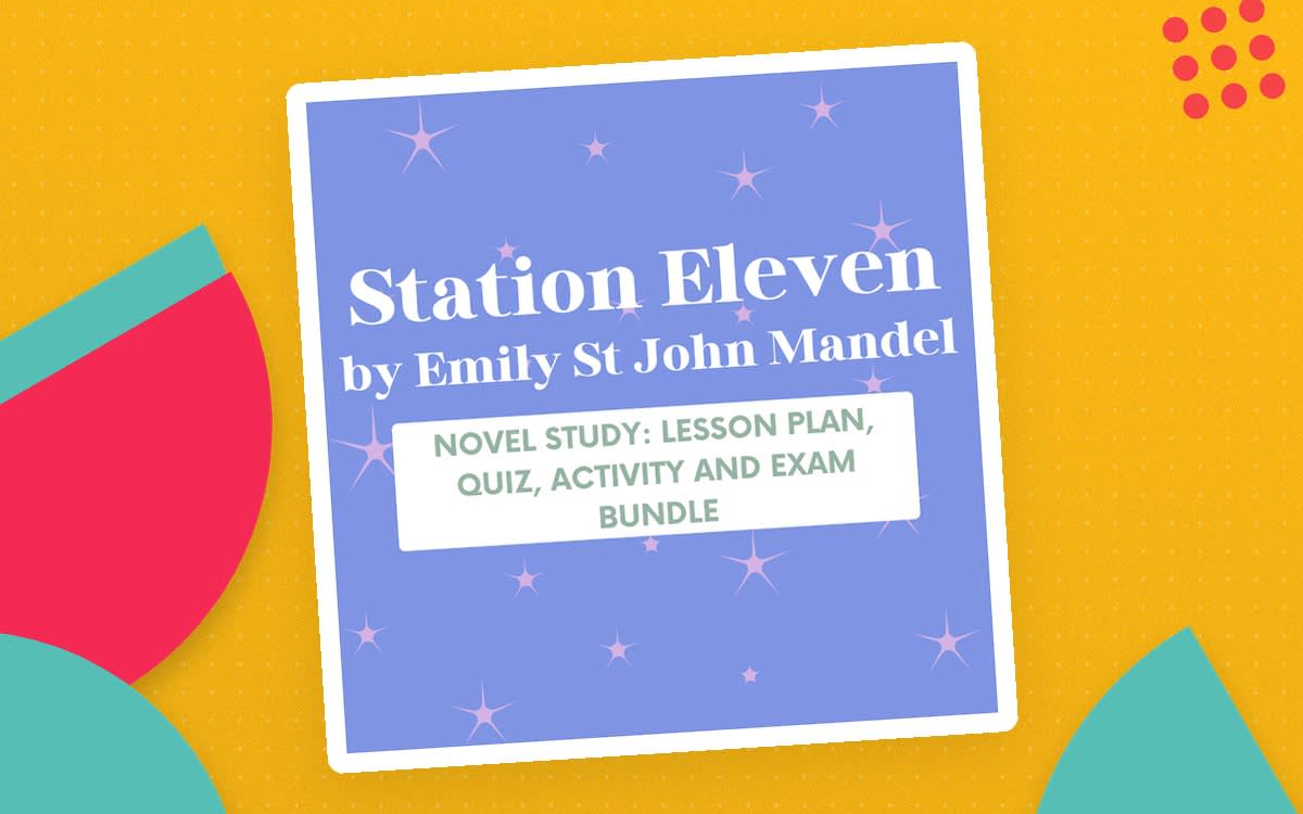 An educational teaching resource from Wicked Lit Library entitled Station Eleven Complete Novel Study downloadable at Teach Simple.