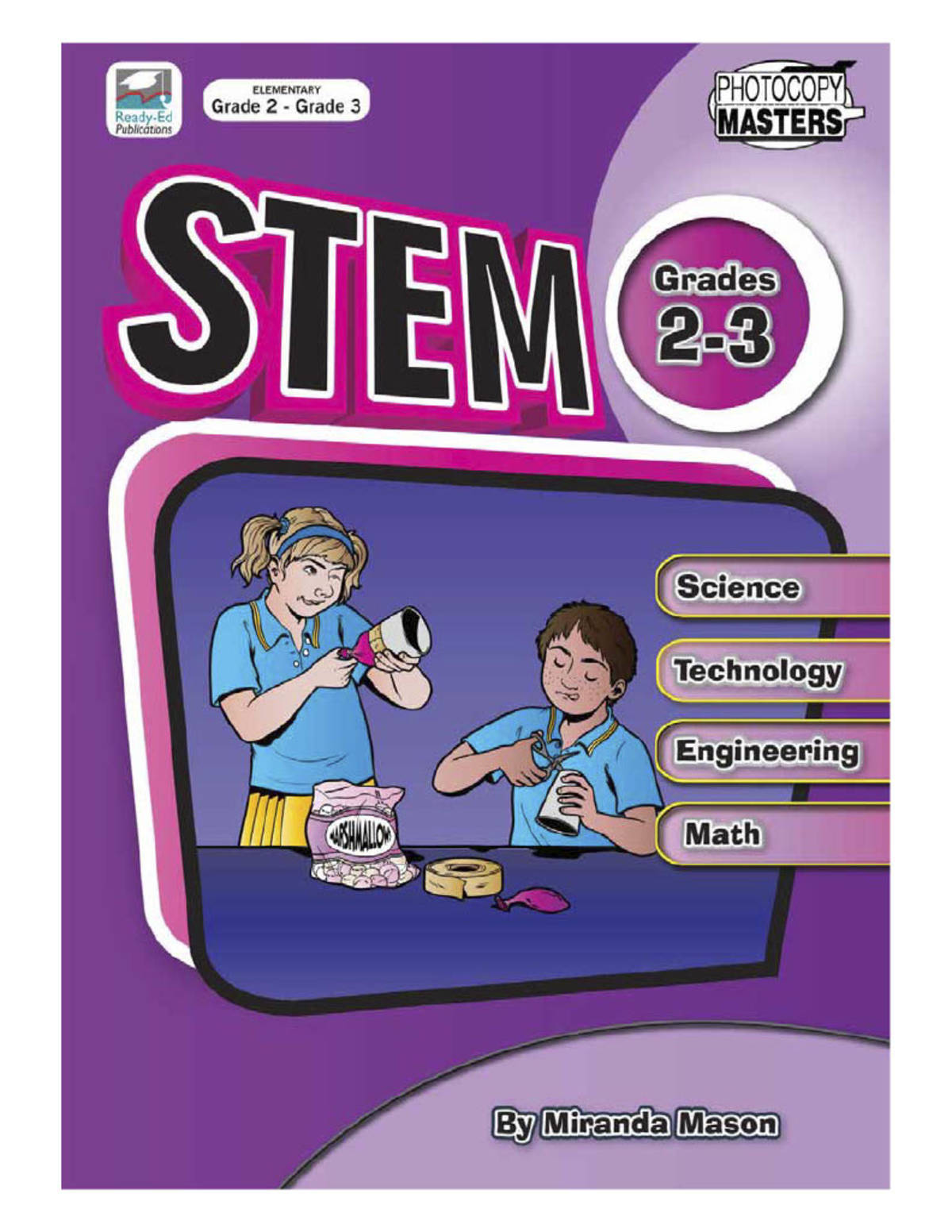 An educational teaching resource from Ready-Ed Publications entitled STEM Workbook - Grades 2 and 3 downloadable at Teach Simple.