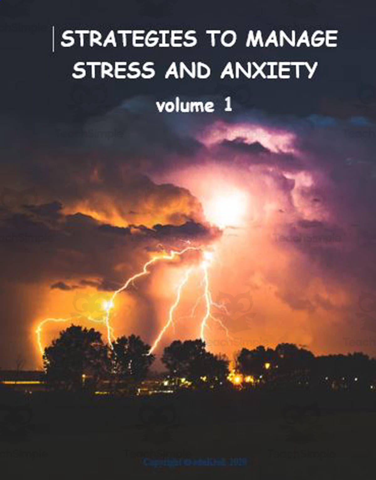 An educational teaching resource from Learn it ANY way entitled Strategies to manage stress volume 1 downloadable at Teach Simple.