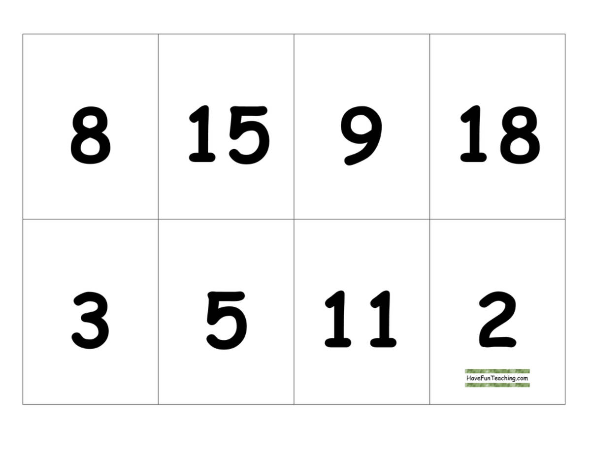 An educational teaching resource from Have Fun Teaching entitled Subtraction BINGO downloadable at Teach Simple.