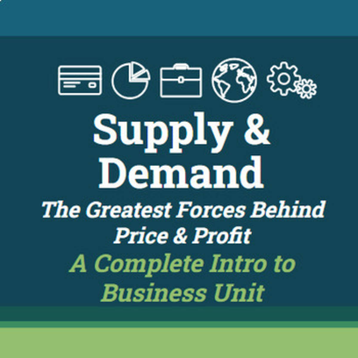 An educational teaching resource from Ed Dynamic entitled Supply and Demand (Full Intro to Business Unit) downloadable at Teach Simple.