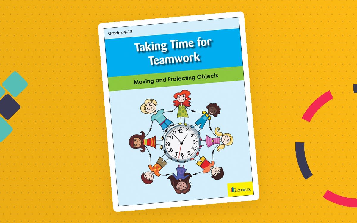 An educational teaching resource from Classroom Complete Press entitled Taking Time for Teamwork: Moving and Protecting Objects: downloadable at Teach Simple.