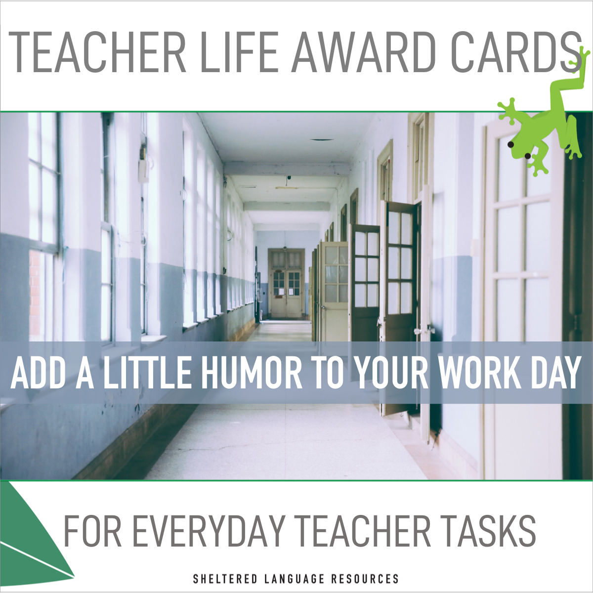 An educational teaching resource from Sheltered Language Resources entitled Teacher Life Award Cards for Everyday Teacher Tasks downloadable at Teach Simple.