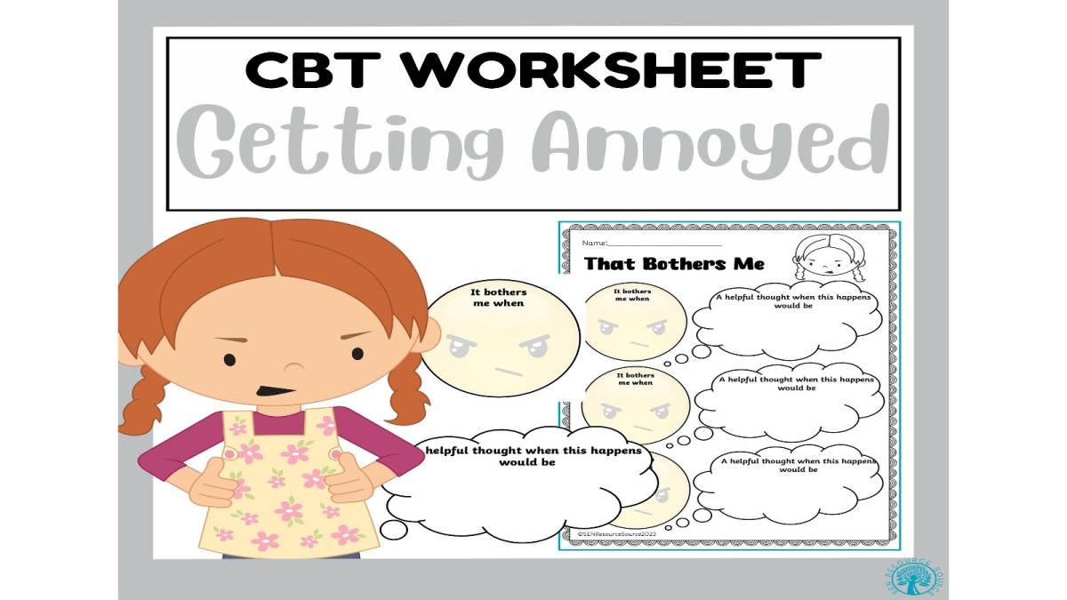 An educational teaching resource from SEN Resource Source entitled That Bothers Me Worksheet downloadable at Teach Simple.