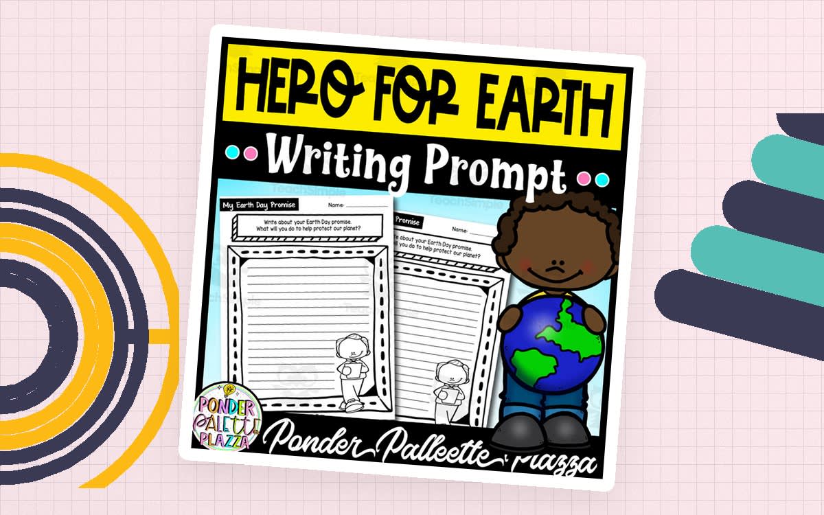 An educational teaching resource from Ponder Palette Plazza entitled The Adventures of Captain Planet Jr - Writing Prompt downloadable at Teach Simple.