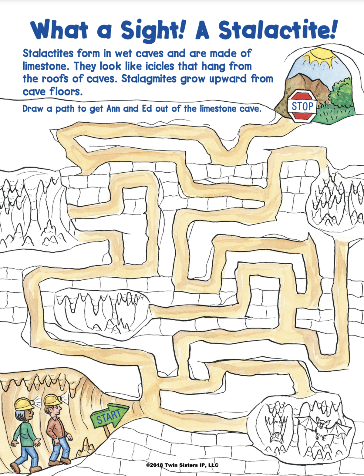 An educational teaching resource from Twin Sisters Digital Media entitled The Amazing Earth Mazes: Volume 3 Activity Book downloadable at Teach Simple.