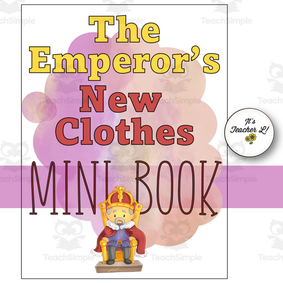 An educational teaching resource from It's Teacher L entitled The Emperor’s New Clothes Foldable Mini Book Grade 1 2 3 READING downloadable at Teach Simple.
