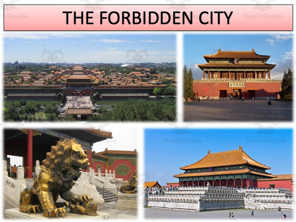 An educational teaching resource from Mr Gray History entitled The Forbidden City : Mini Unit downloadable at Teach Simple.