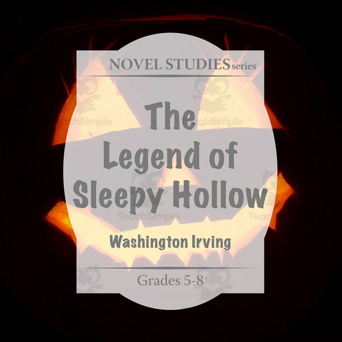 An educational teaching resource from Ibby Resources entitled The Legend of Sleepy Hollow Novel Study Guide (with full story) downloadable at Teach Simple.