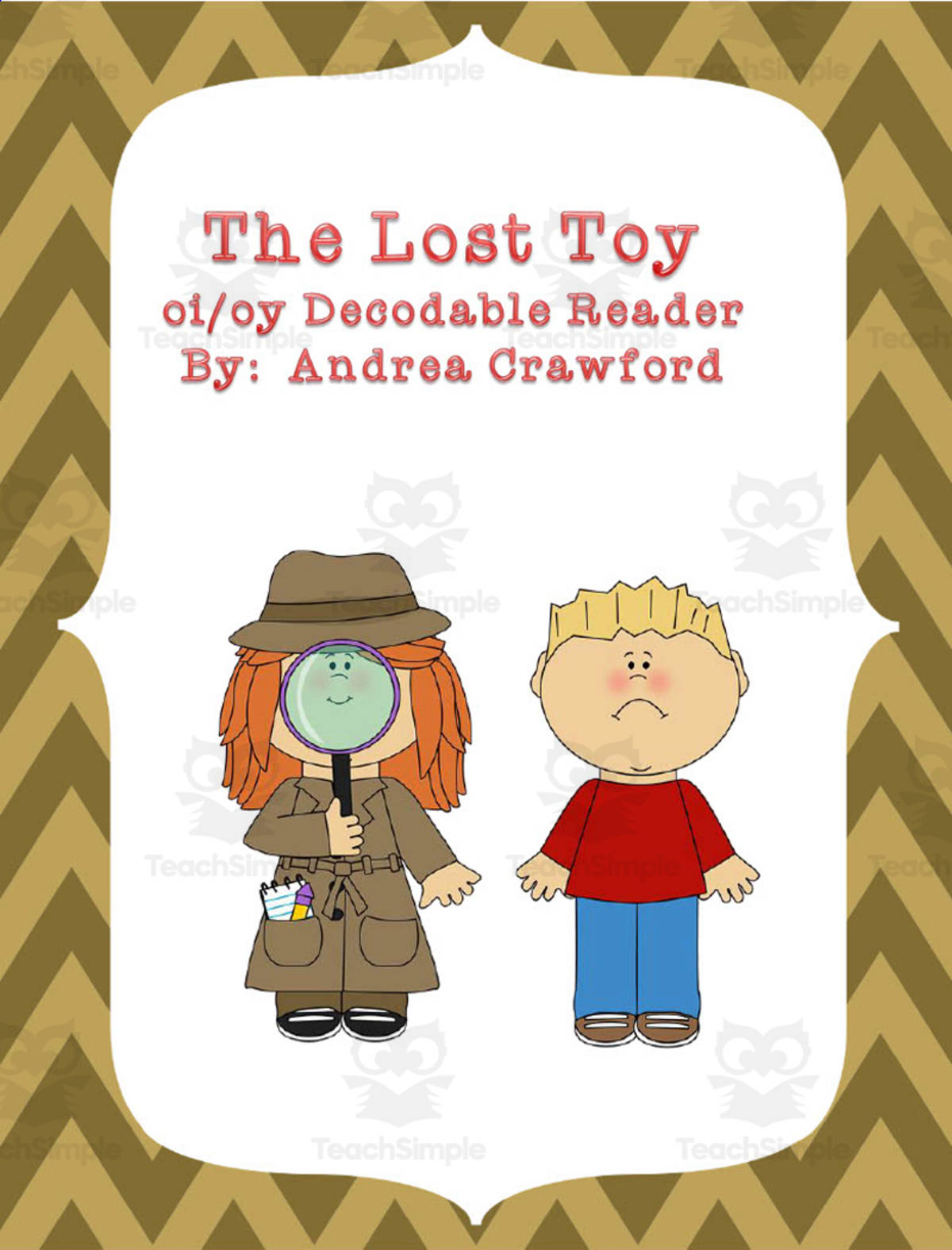 An educational teaching resource from Literacy Life entitled The Lost Toy | oi and oy Decodable Reader downloadable at Teach Simple.