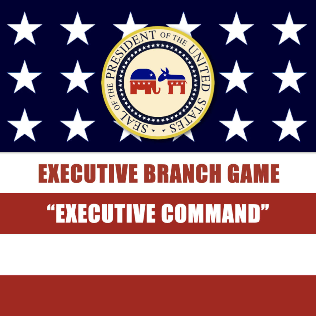 An educational teaching resource from Mister Harms entitled The President: Executive Command Game | Used with iCivics downloadable at Teach Simple.