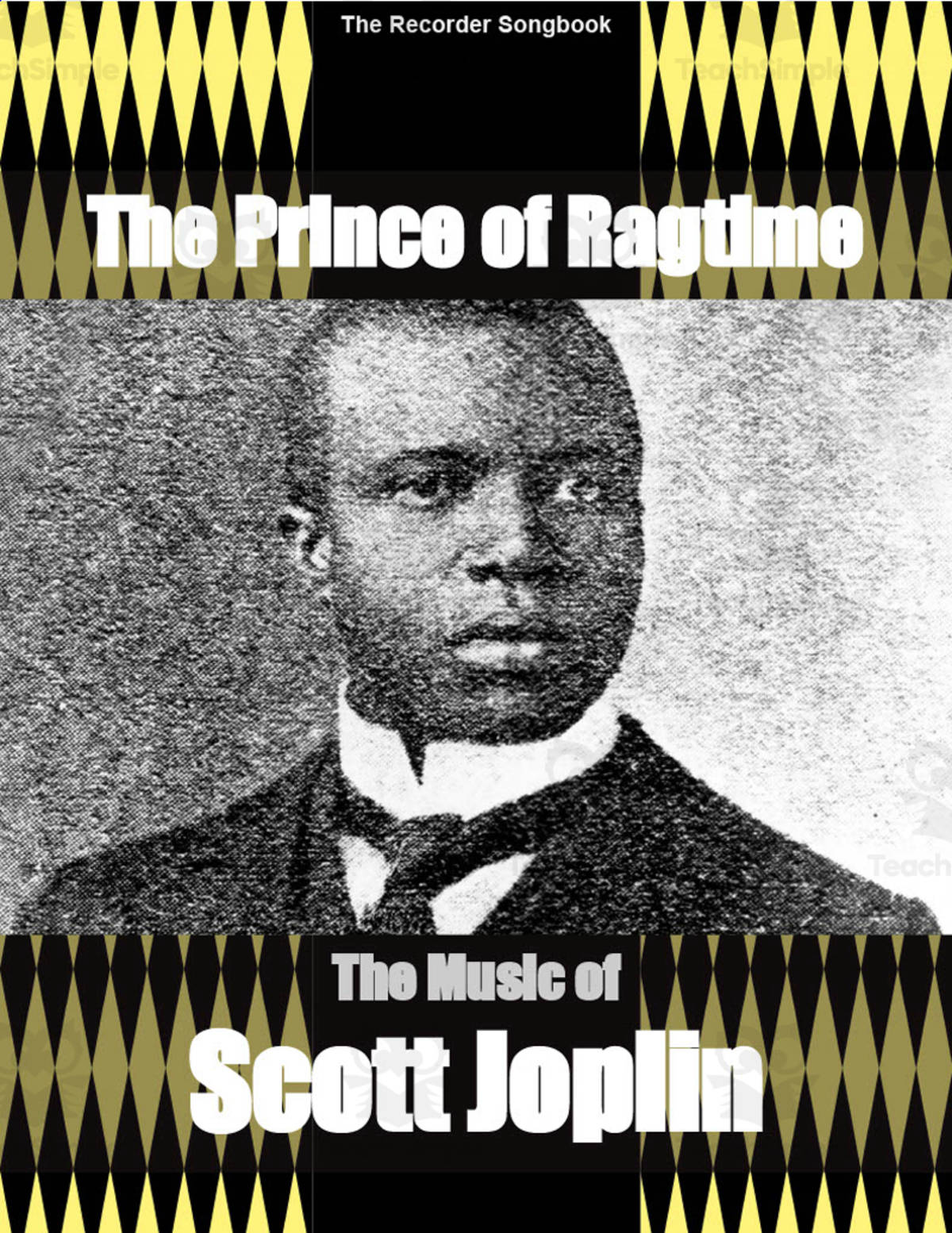 An educational teaching resource from Adam Brox Music Store entitled The Prince of Ragtime - The Music of Scott Joplin Collection downloadable at Teach Simple.