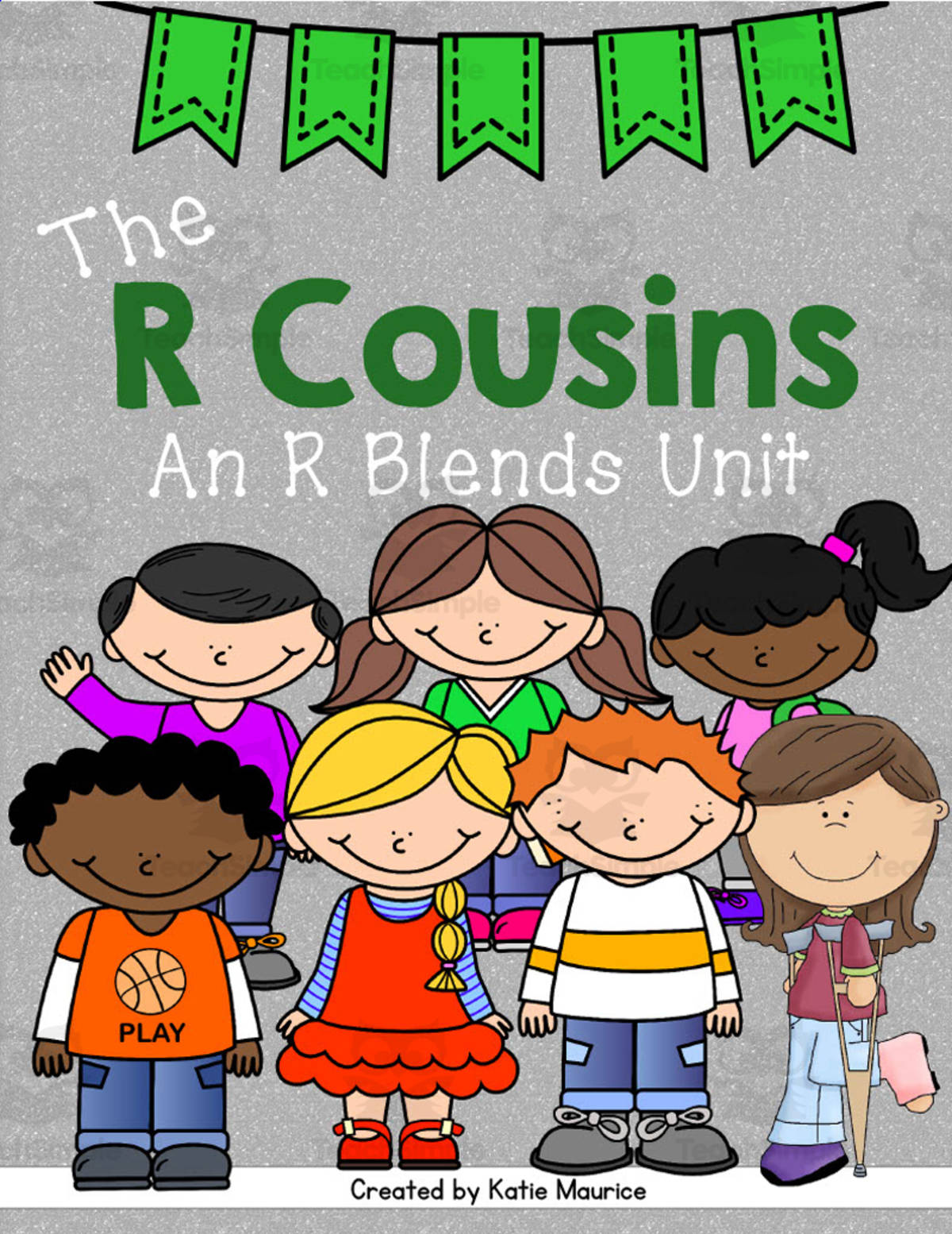 An educational teaching resource from Katie Maurice entitled The R Cousins downloadable at Teach Simple.