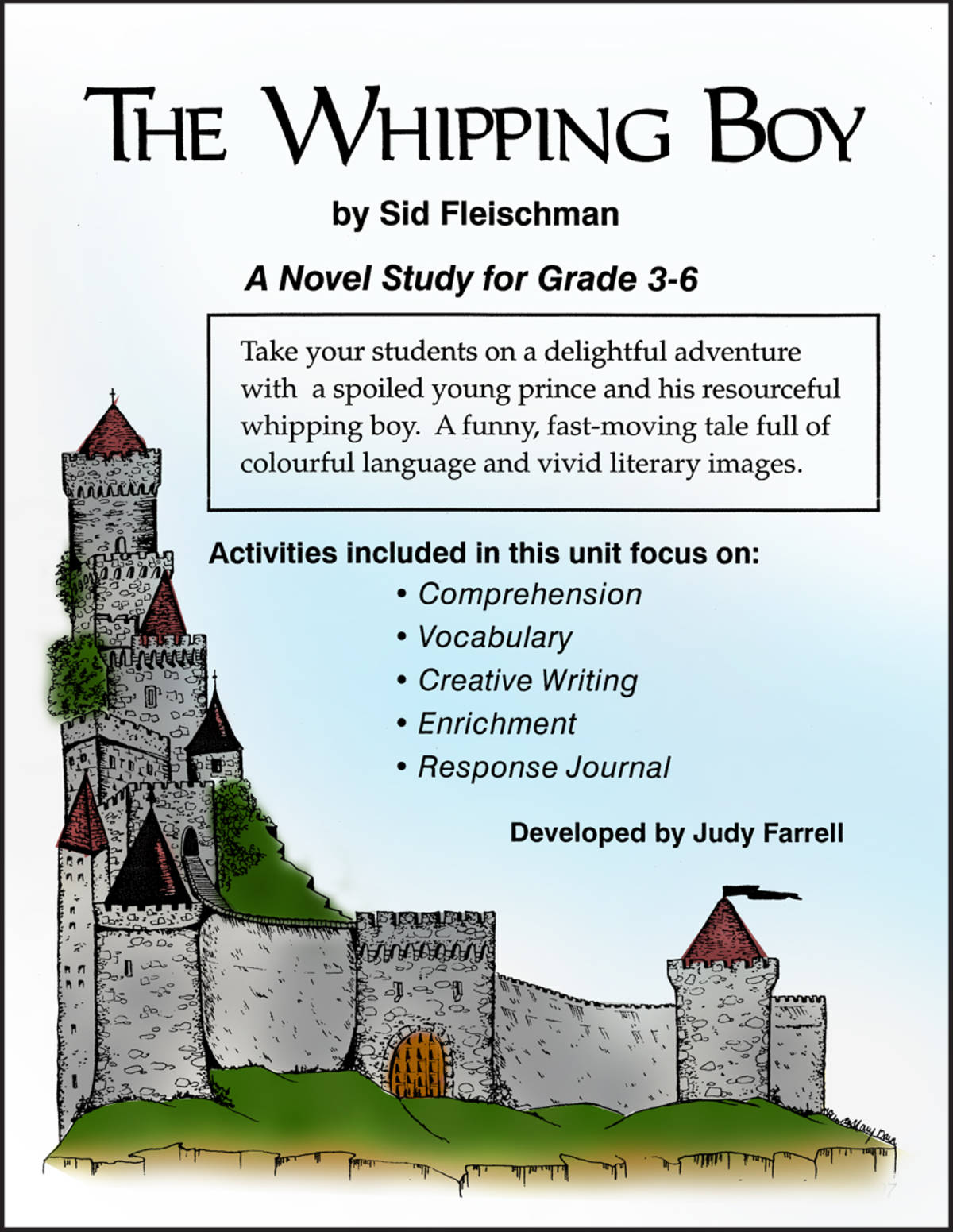 An educational teaching resource from Classroom Complete Press entitled THE WHIPPING BOY NOVEL STUDY Gr. 3-6 downloadable at Teach Simple.