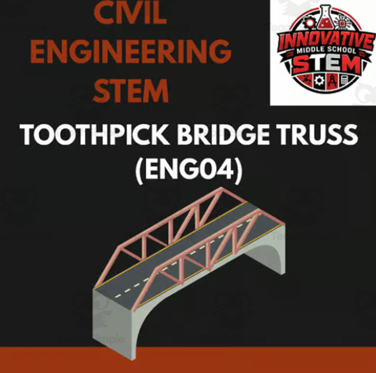 Toothpick Bridge Truss Load Challenge (ENG04) preview