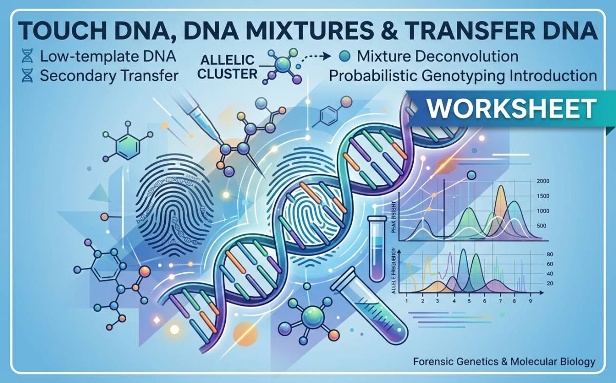 Touch DNA, DNA Mixtures & Transfer DNA preview