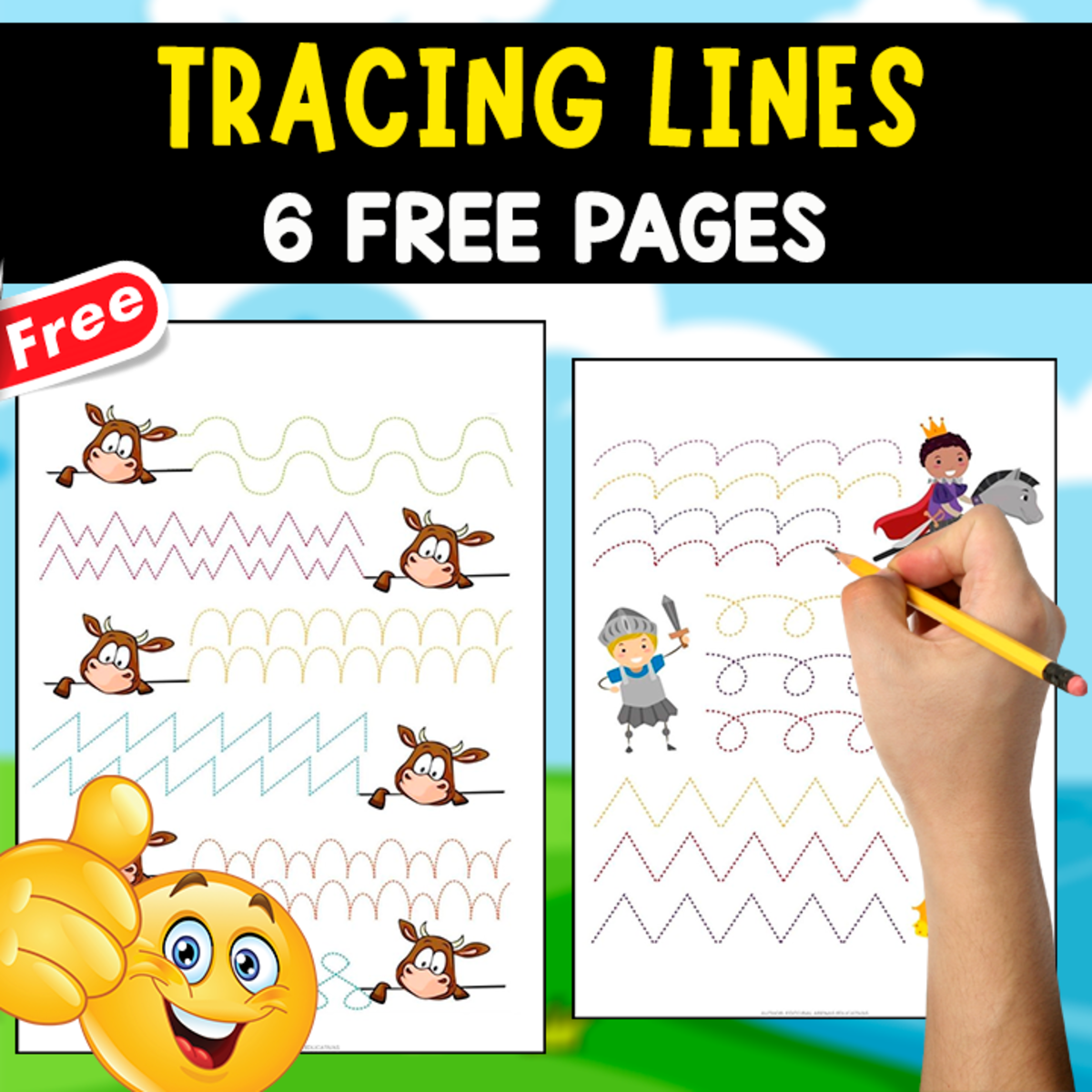 An educational teaching resource from EDITORIAL LAURA EDUCA entitled TRACING BOOK | 6 FREE PAGES | HANDWRITING downloadable at Teach Simple.