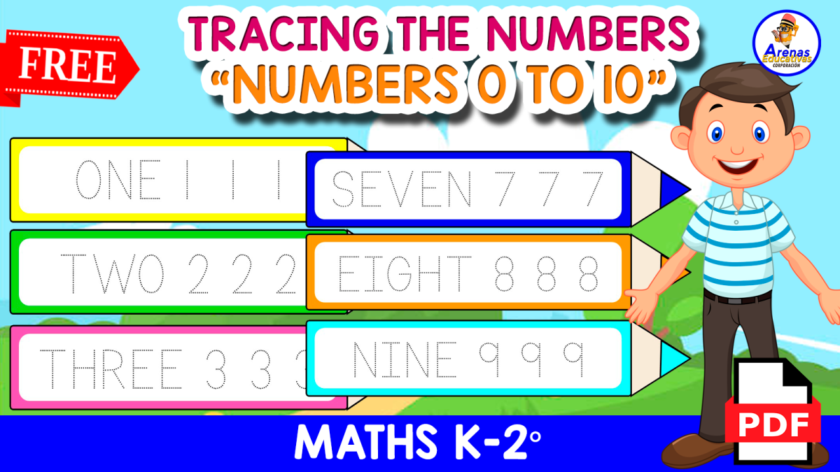 An educational teaching resource from EDITORIAL LAURA EDUCA entitled TRACING NUMBERS 0 TO 10 | PENCIL THEME downloadable at Teach Simple.
