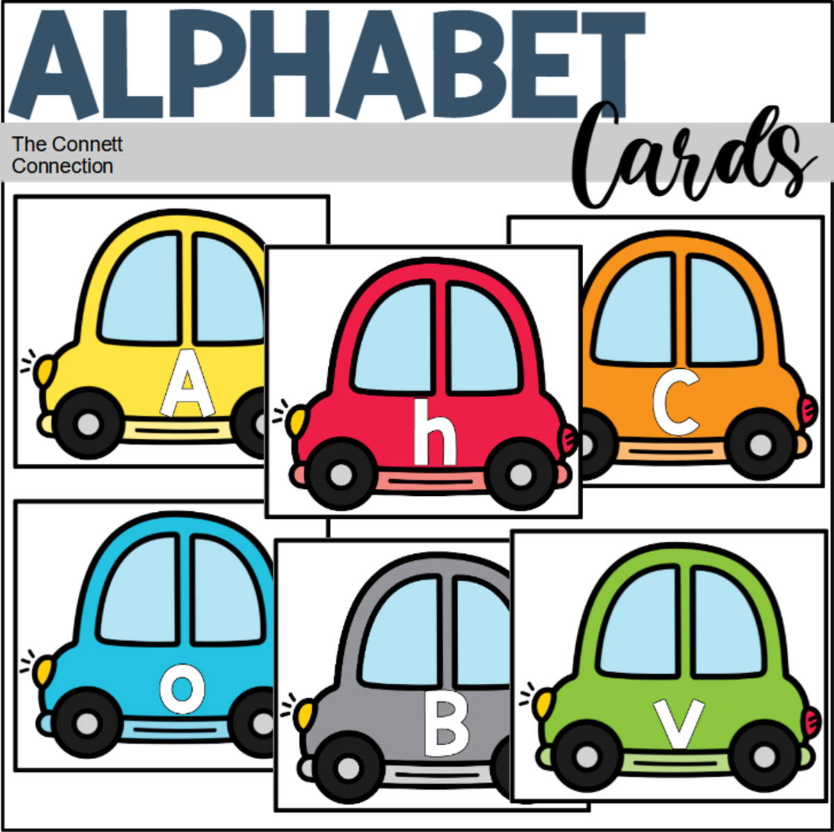 An educational teaching resource from The Connett Connection entitled Transportation Alphabet Cards downloadable at Teach Simple.