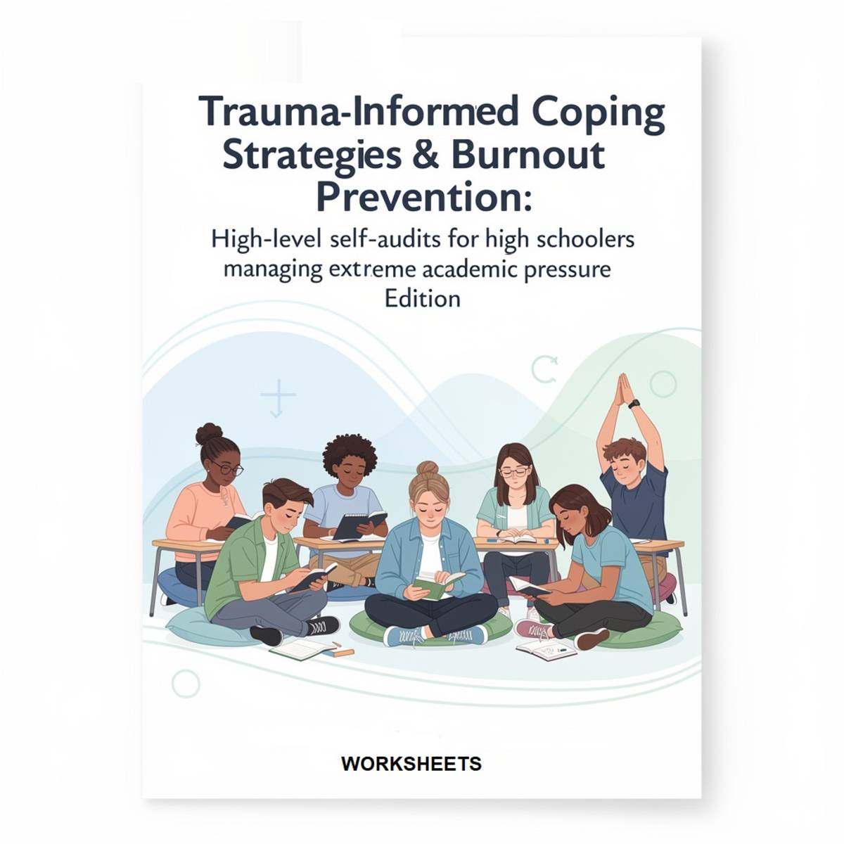 An educational teaching resource from Creative Book Store entitled Trauma-Informed Coping Strategies & Burnout Prevention downloadable at Teach Simple.