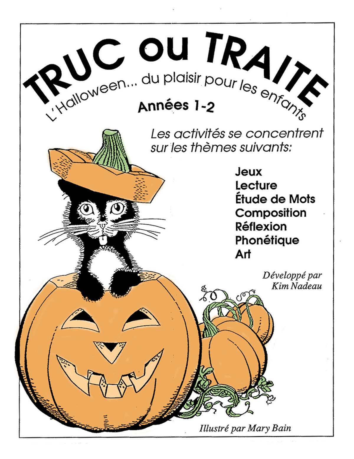 An educational teaching resource from Classroom Complete Press entitled TRUC OU TRAITE Gr. 1-2 downloadable at Teach Simple.