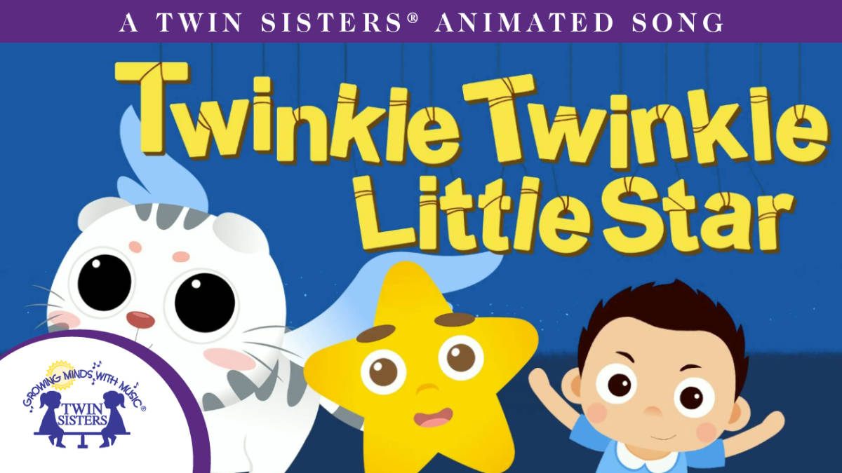 An educational teaching resource from Twin Sisters Digital Media entitled Twinkle Twinkle Little Star Animated Song downloadable at Teach Simple.