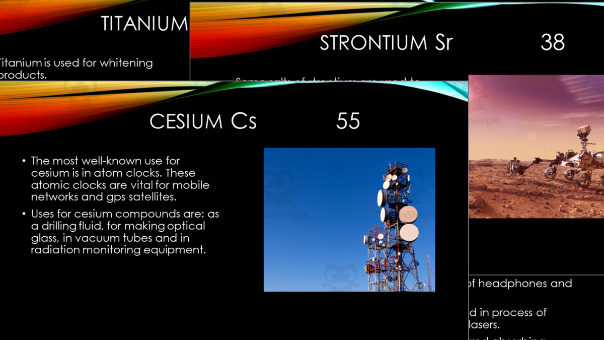 An educational teaching resource from TheBrightestKid entitled Use of Chemical Elements Editable PowerPoint Presentation downloadable at Teach Simple.
