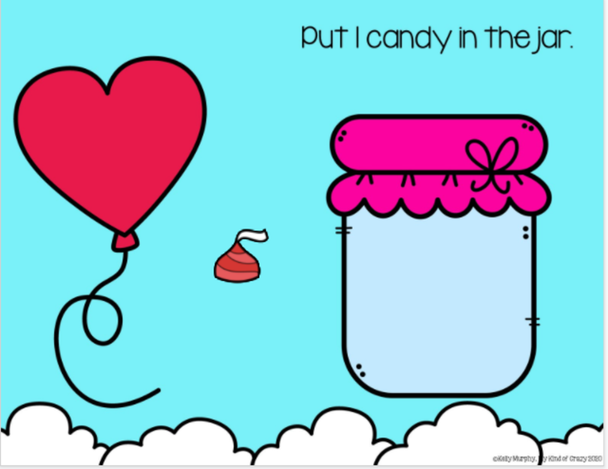 An educational teaching resource from My Kind of Crazy entitled Valentine's Counting Through 20 Google Slides downloadable at Teach Simple.