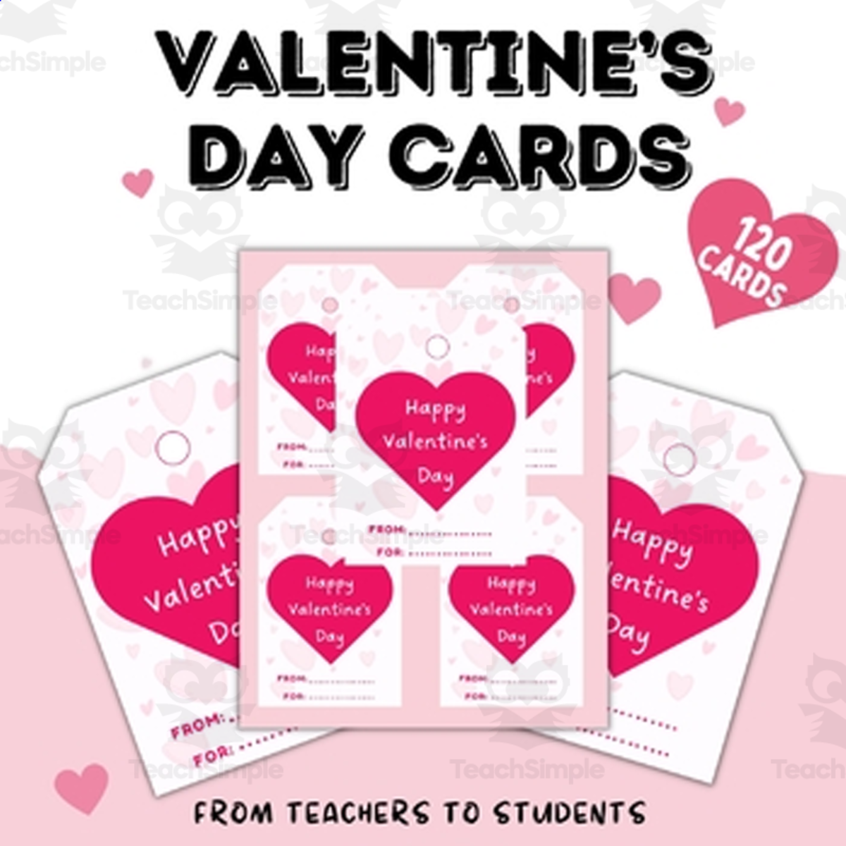 An educational teaching resource from Style Your Classroom entitled Valentine's Day Cards for Kids: A Fun and Easy Way to Spread the Love! downloadable at Teach Simple.