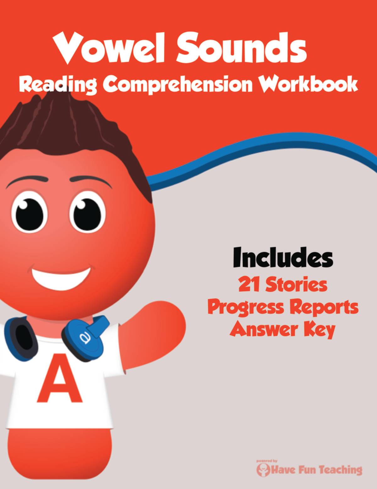 An educational teaching resource from Have Fun Teaching entitled Vowel Sounds Reading Comprehension Workbook Download downloadable at Teach Simple.