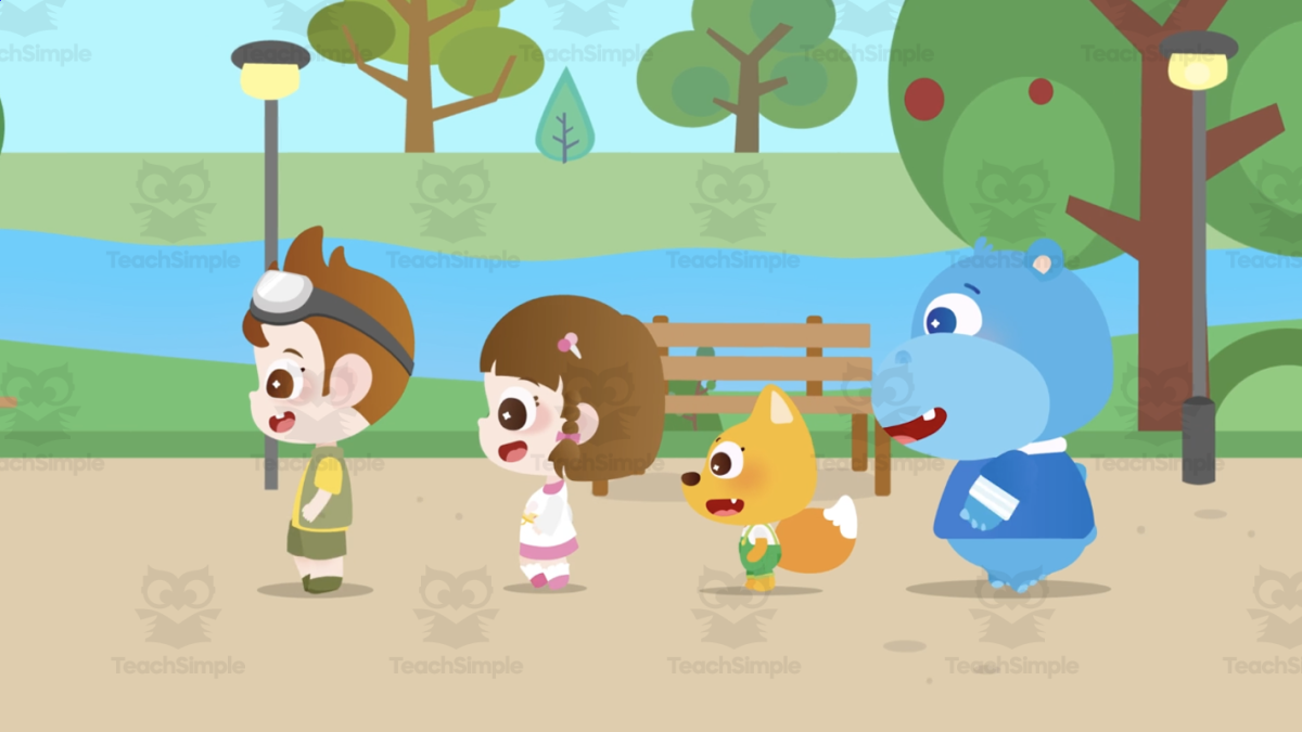 An educational teaching resource from Educational Voice entitled Walking Walking | Animated Song Videos downloadable at Teach Simple.