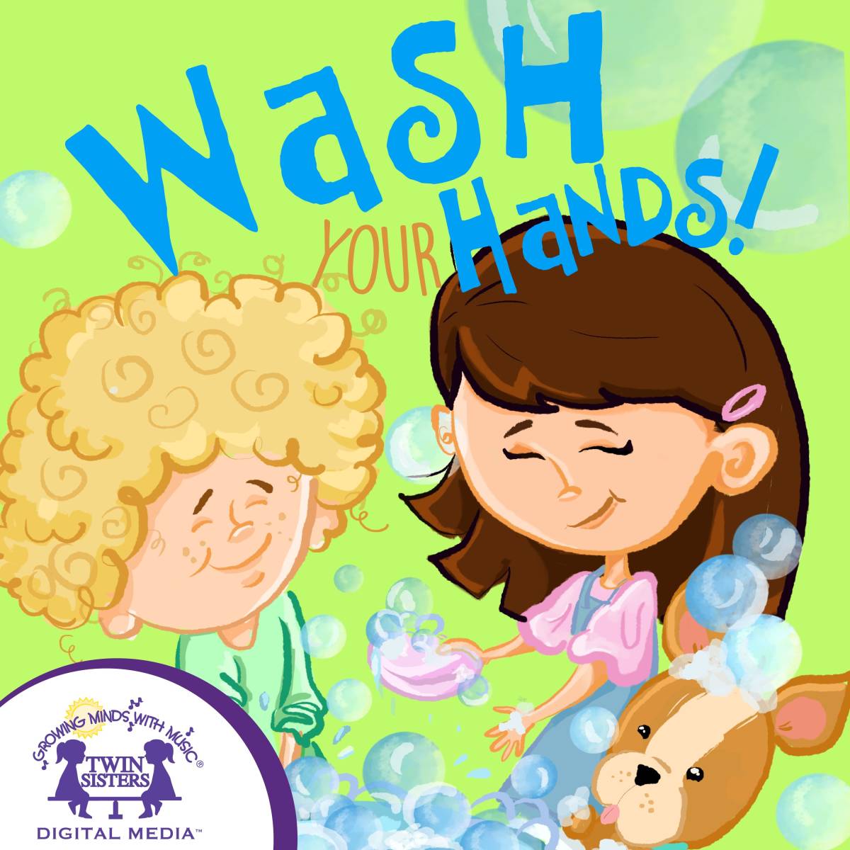 An educational teaching resource from Twin Sisters Digital Media entitled Wash Your Hands Audio Book downloadable at Teach Simple.