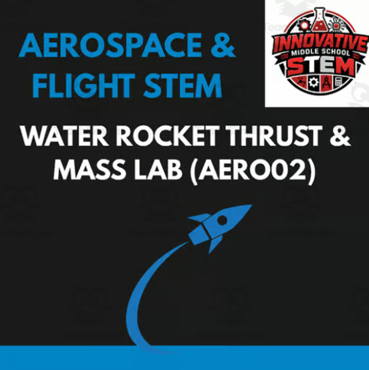 Water Bottle Rocket Thrust Mass STEM Lab (AERO02) preview