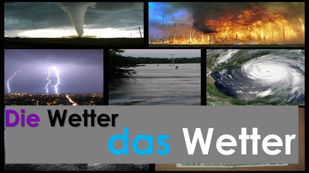 An educational teaching resource from Learning Resources Producer entitled Weather in German downloadable at Teach Simple.