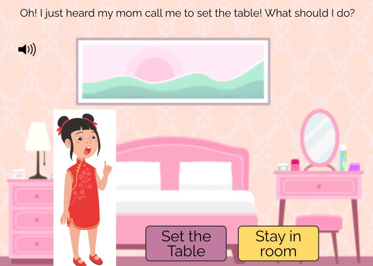 An educational teaching resource from Jennifer Moyer Taylor entitled What Should Lily Do? A Choose Their Fate Boom Card Deck With Audio downloadable at Teach Simple.