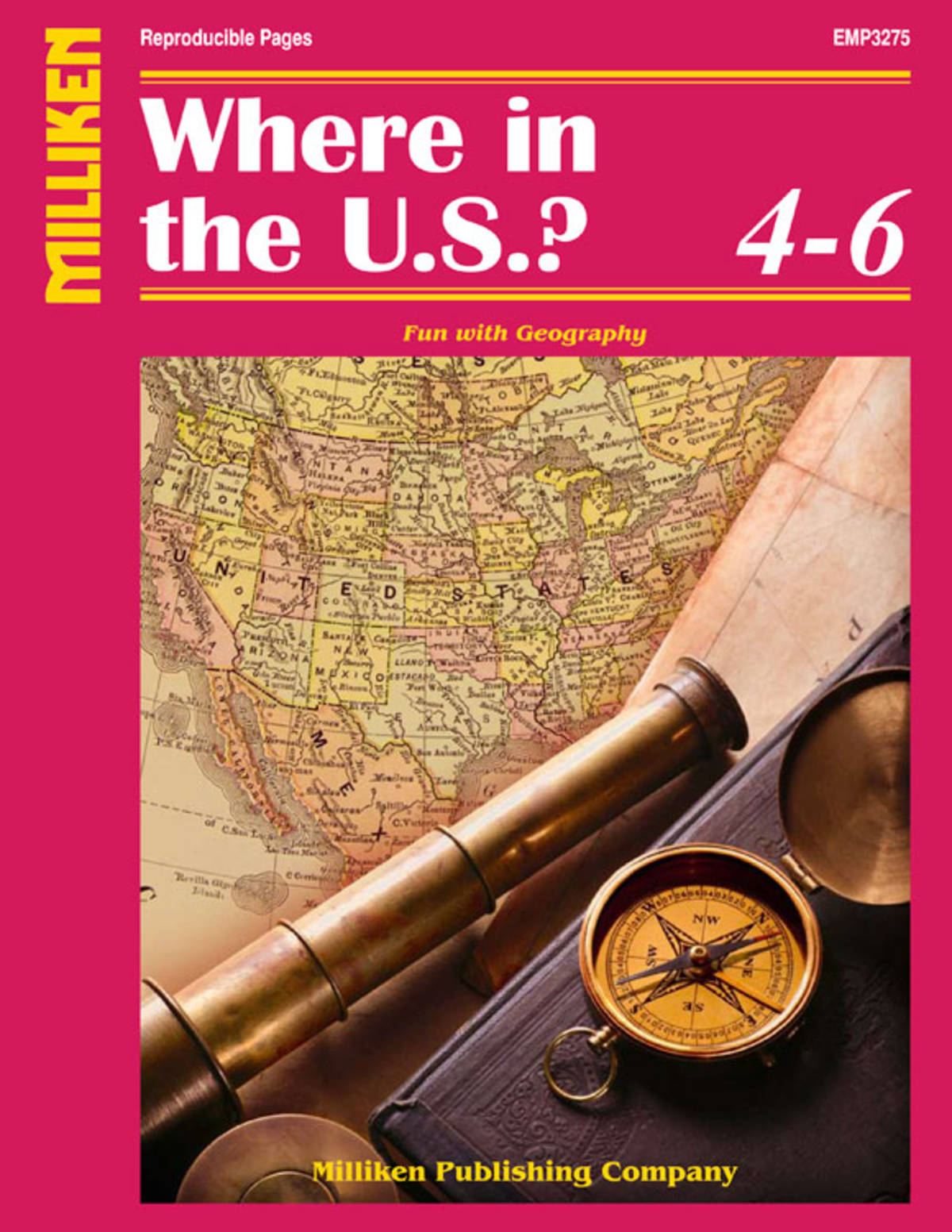 An educational teaching resource from Classroom Complete Press entitled Where in the U.S.? downloadable at Teach Simple.
