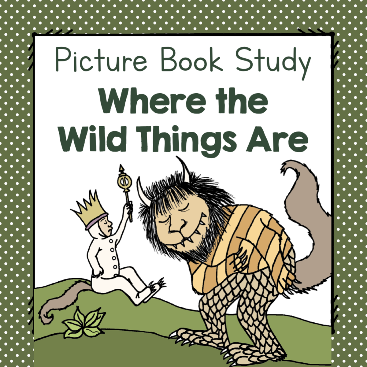 An educational teaching resource from Simply Schoolgirl entitled "Where the Wild Things Are" | Picture Book Study downloadable at Teach Simple.