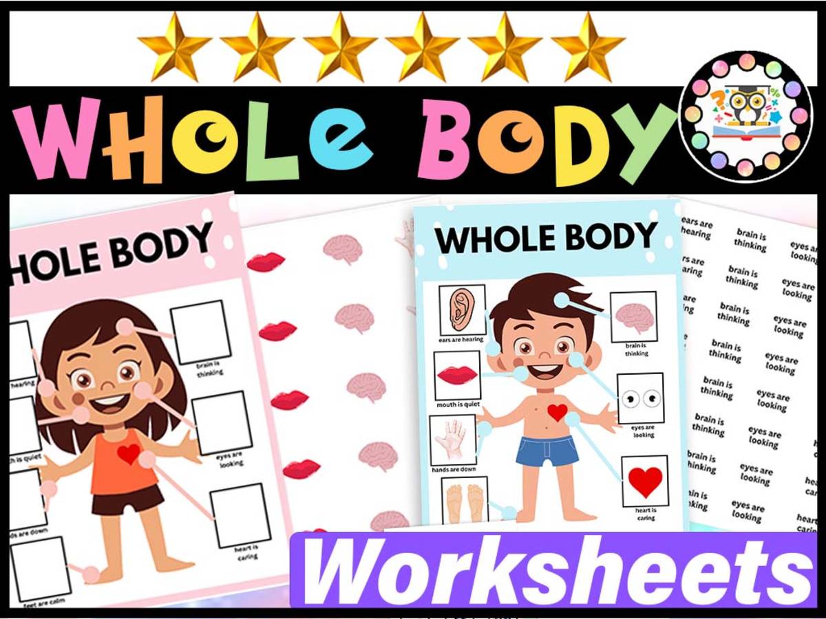 An educational teaching resource from LAMO entitled Whole Body Listening Cut and Paste Activity downloadable at Teach Simple.