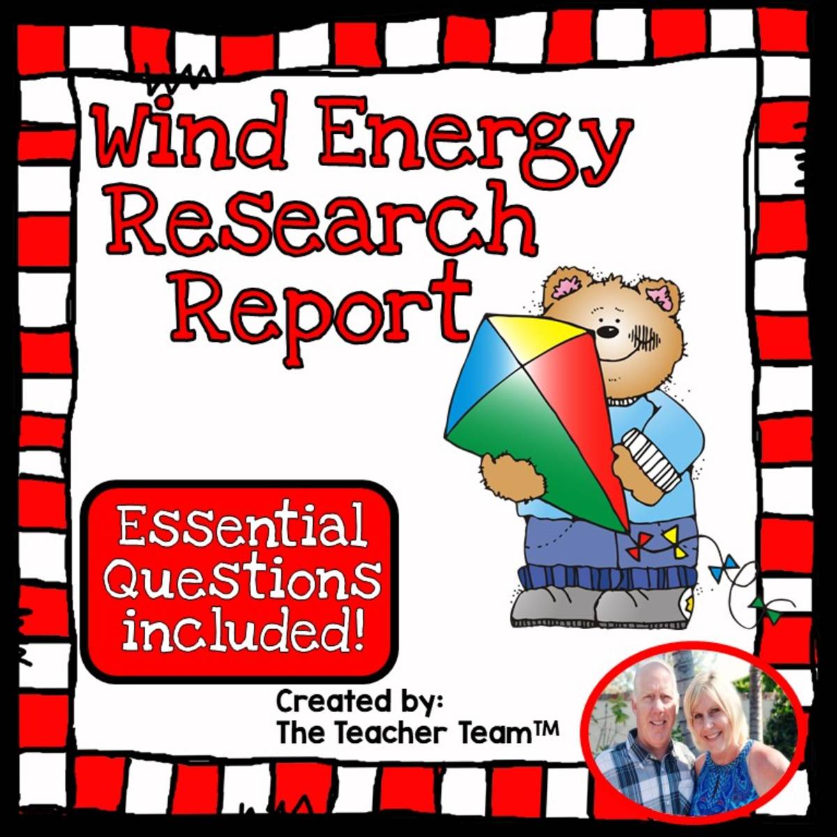 An educational teaching resource from The Teacher Team entitled Wind Energy | Wind Energy Research Report downloadable at Teach Simple.
