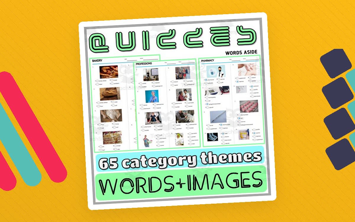 An educational teaching resource from WORDS ASIDE entitled Word Games with Puzzles Quizzes Themes downloadable at Teach Simple.