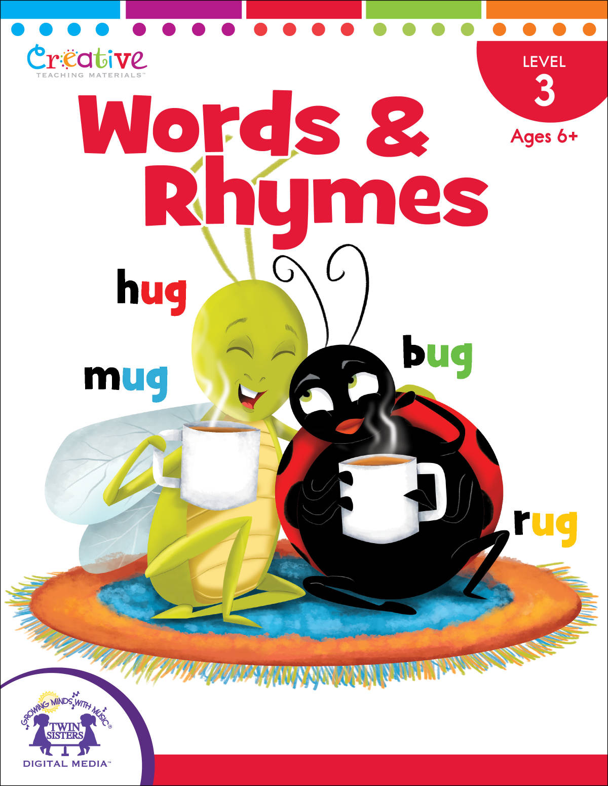 An educational teaching resource from Twin Sisters Digital Media entitled Words & Rhymes Printable Workbook downloadable at Teach Simple.