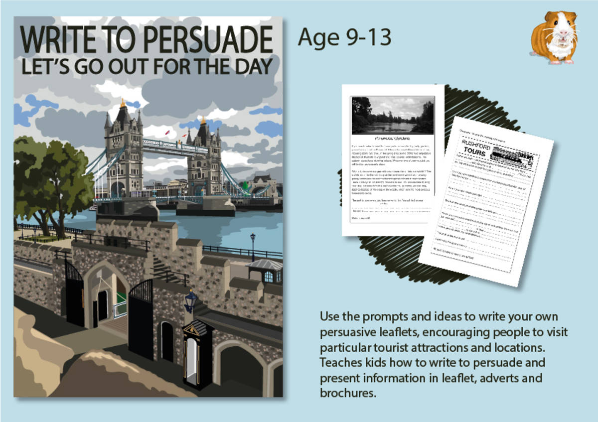 An educational teaching resource from Guinea Pig Education entitled Write To Persuade: Let's Go Out For The Day (9-14 years) downloadable at Teach Simple.