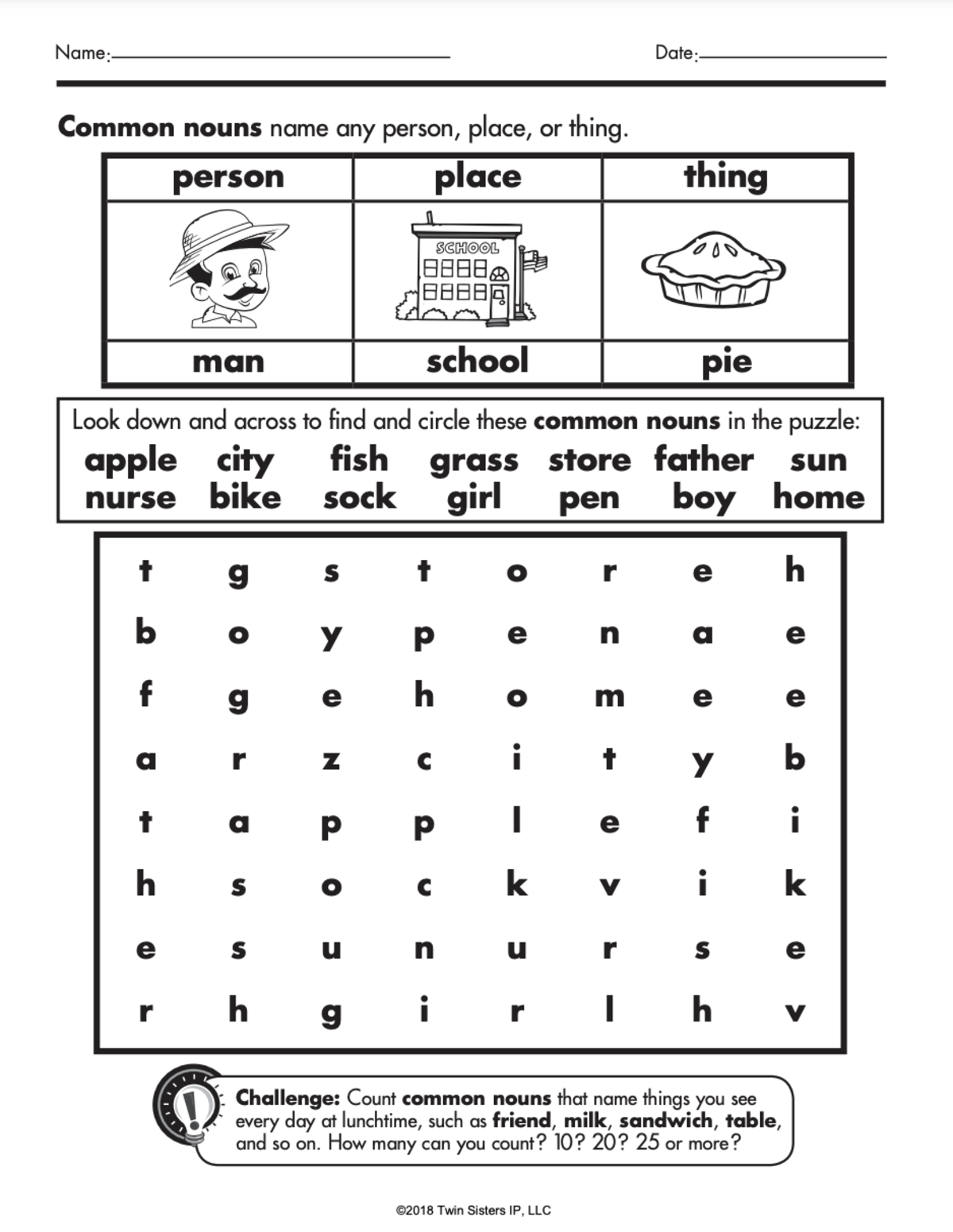 An educational teaching resource from Twin Sisters Digital Media entitled Writing Conventions and Applications Printable Workbook downloadable at Teach Simple.