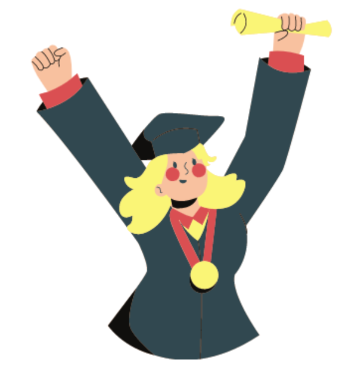An educational teaching resource from Jennifer Moyer Taylor entitled You Graduated From High School-Now What? SEL Boom Cards downloadable at Teach Simple.