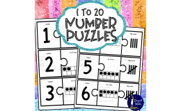 1 to 20 Number Puzzles