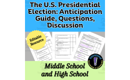 12 Election Terms for Middle & High School- Vocabulary Strategies